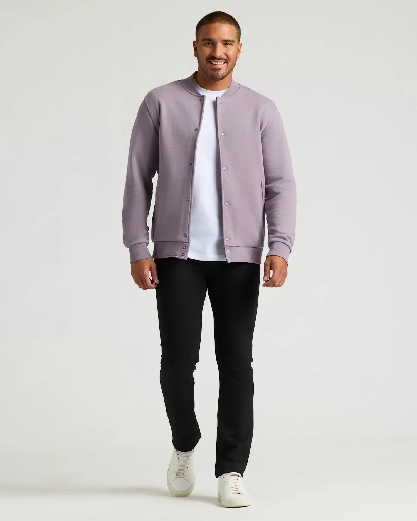 Thistle Fleece Bomber Jacket sold by True Classic product image thumbnail 4