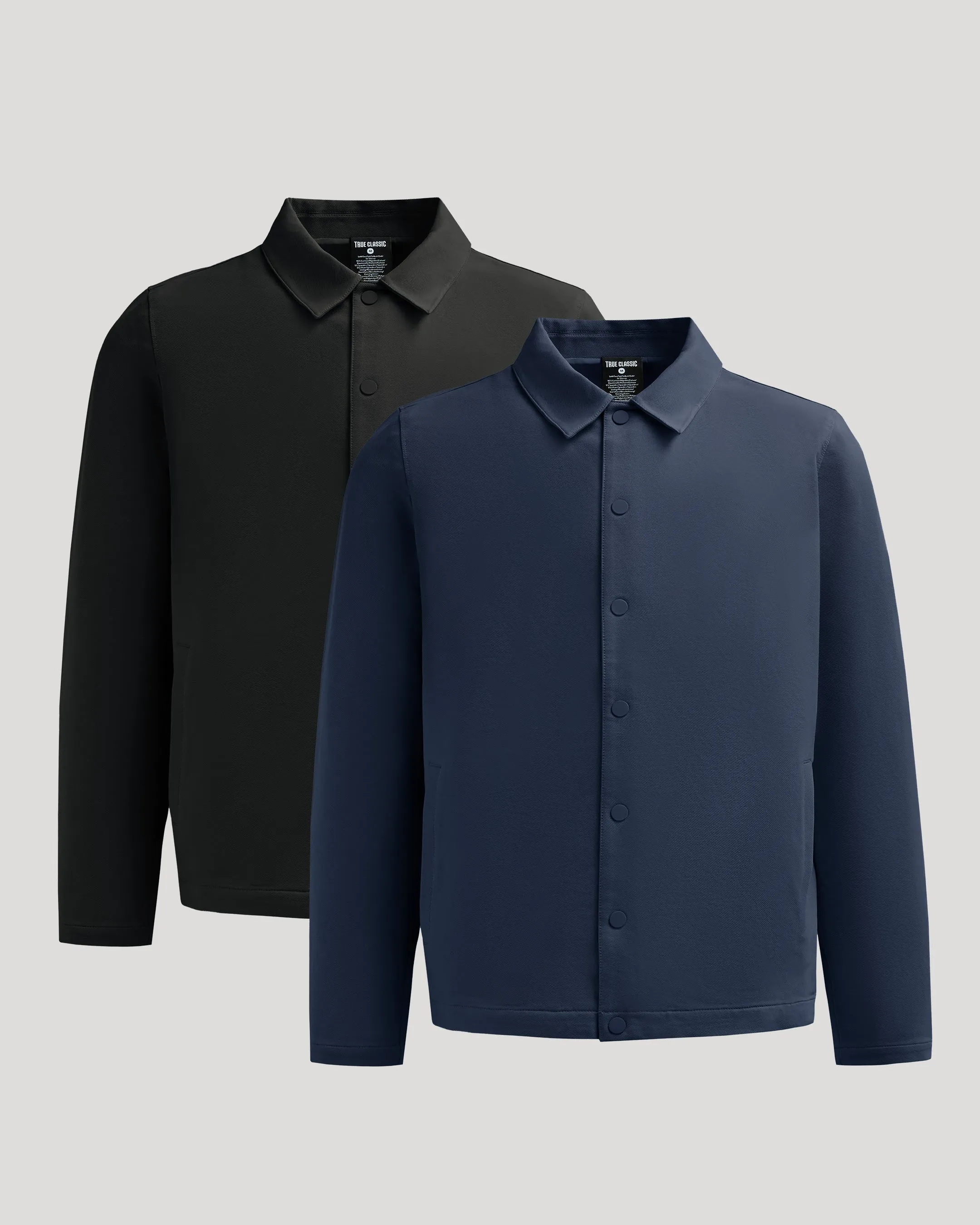 Black & Navy Casual Jacket 2-Pack sold by True Classic