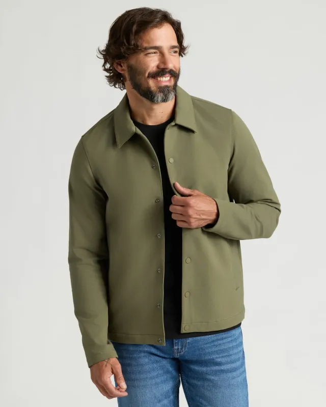Military Green Casual Jacket sold by True Classic