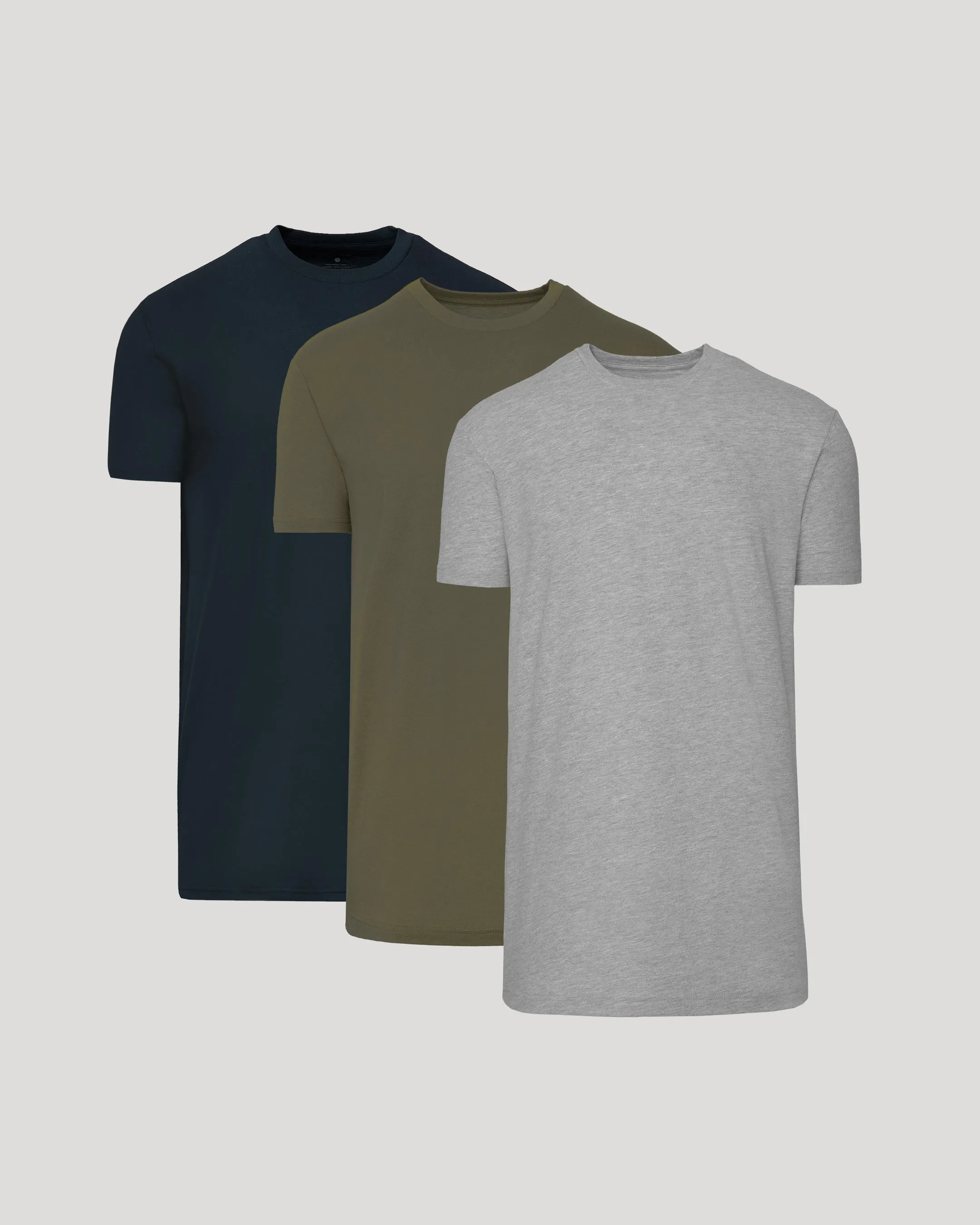 Classic Tall Straight Hem Crew Neck T-Shirt 3-Pack sold by True Classic