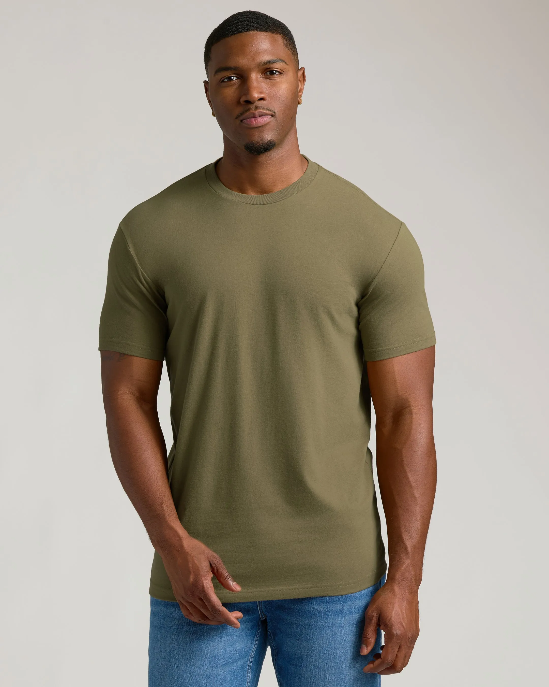 Classic Tall Straight Hem Crew Neck T-Shirt 3-Pack sold by True Classic product image thumbnail 5