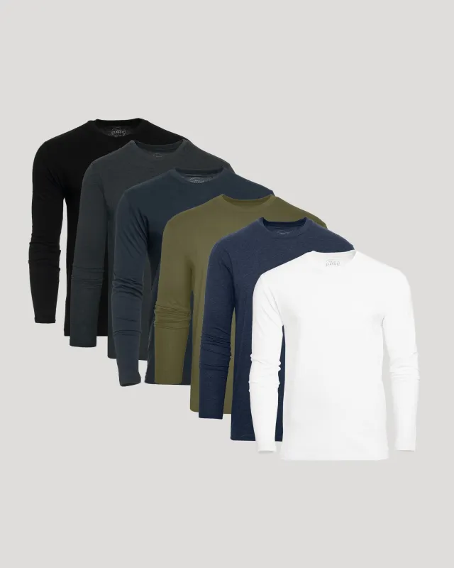 Classic Long Sleeve Crew Neck 6-Pack sold by True Classic