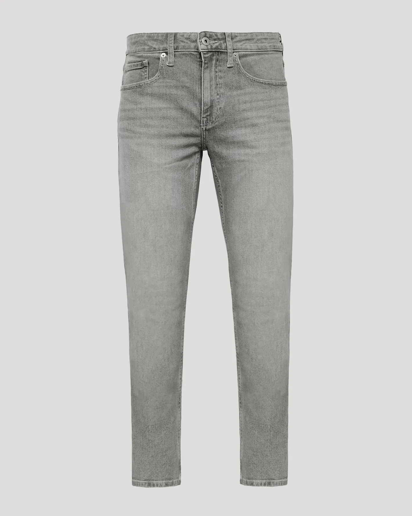 Medium Gray Wash Slim Authentic Denim Jeans sold by True Classic product image thumbnail 2
