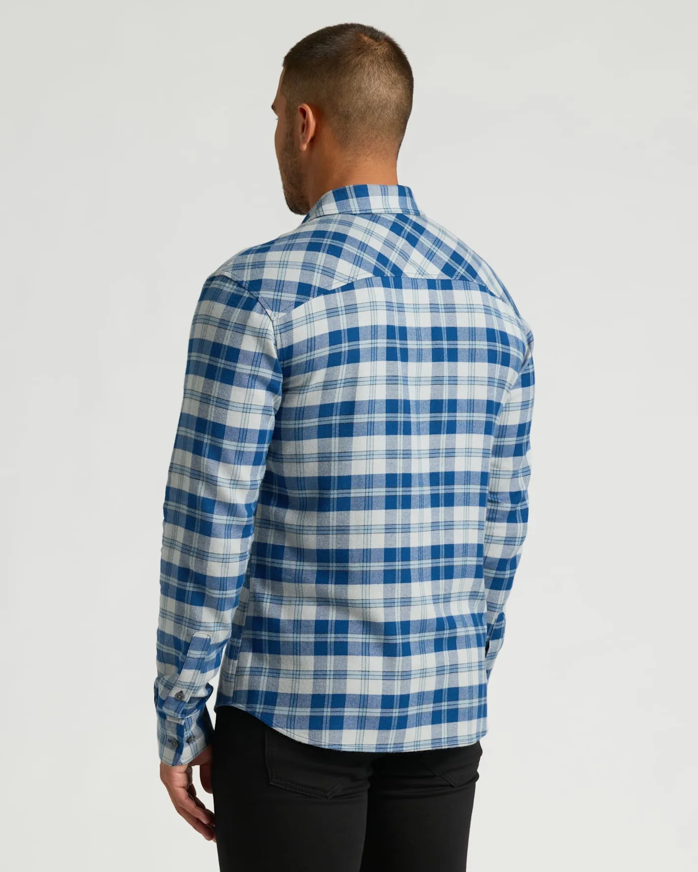 Long Sleeve Flannel Shirts 3-Pack sold by True Classic product image thumbnail 3