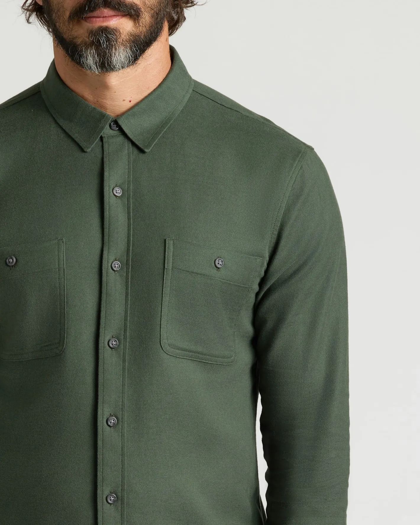 Woodland Long Sleeve Flannel Shirt sold by True Classic product image thumbnail 5