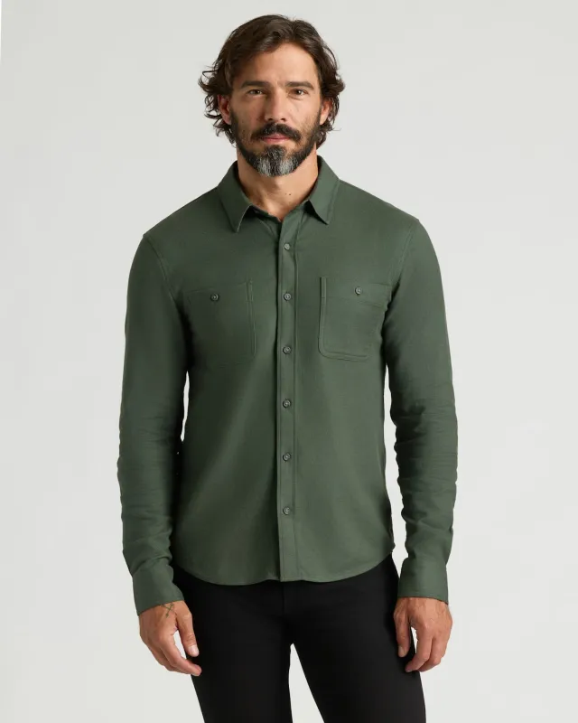 Woodland Long Sleeve Flannel Shirt sold by True Classic