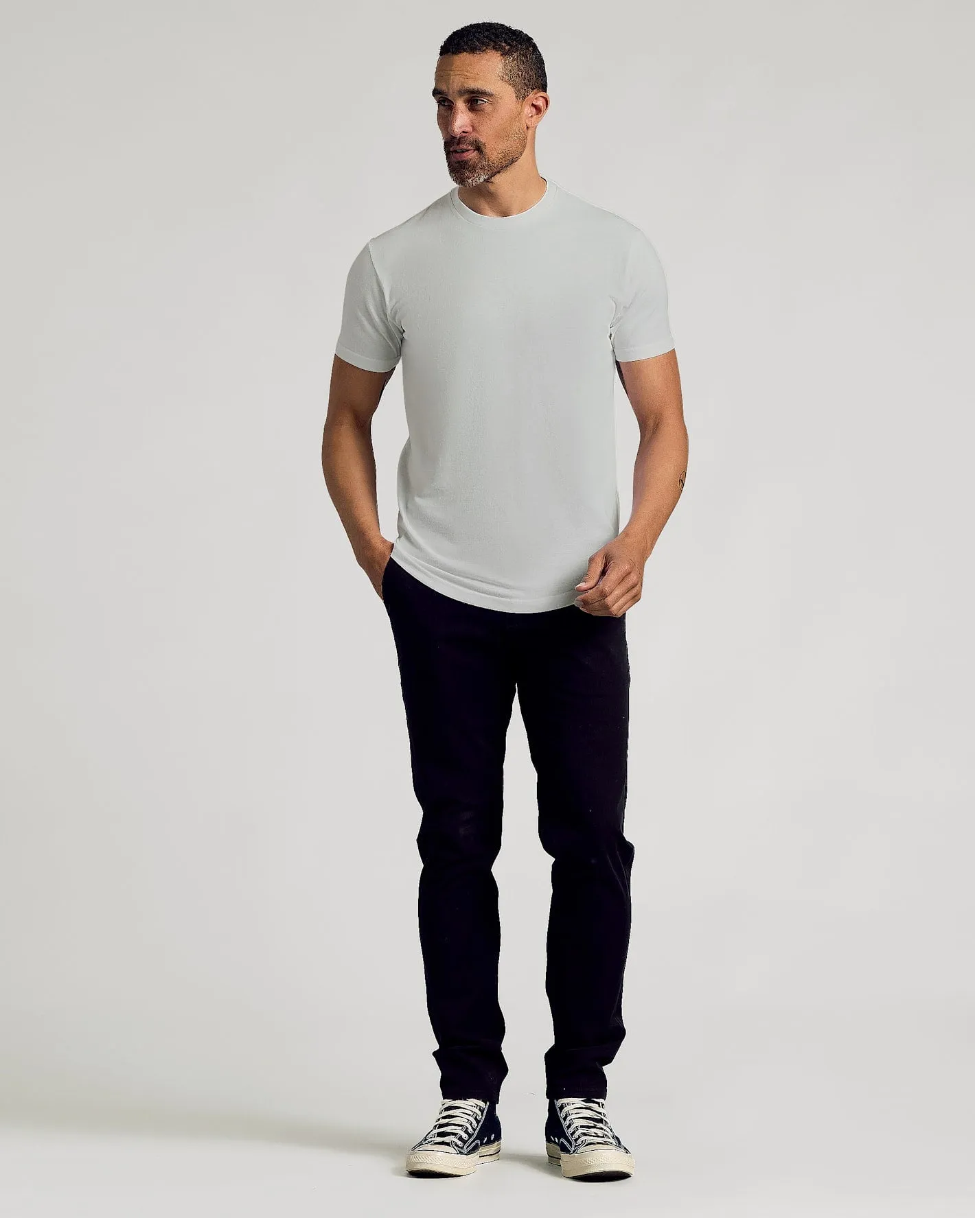 Seasonal Classic Curved Hem Crew Neck 3-Pack sold by True Classic product image thumbnail 4
