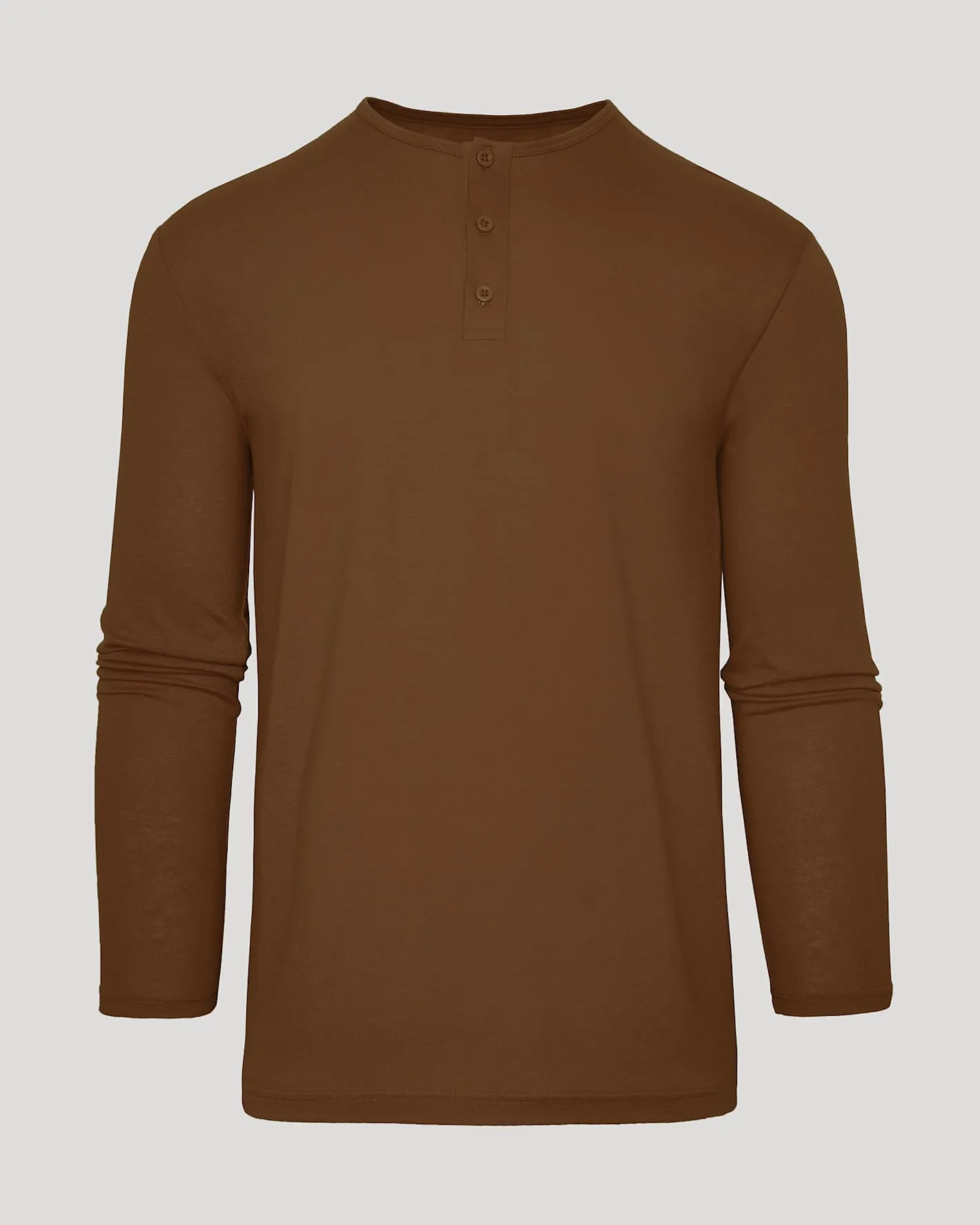 Sepiawood Classic Long Sleeve Henley sold by True Classic product image thumbnail 2