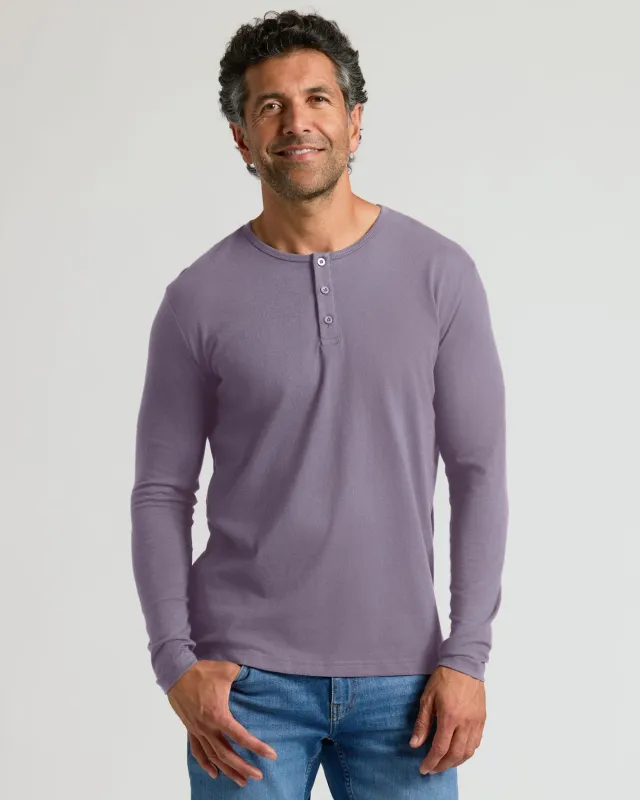 Ashberry Classic Long Sleeve Henley sold by True Classic