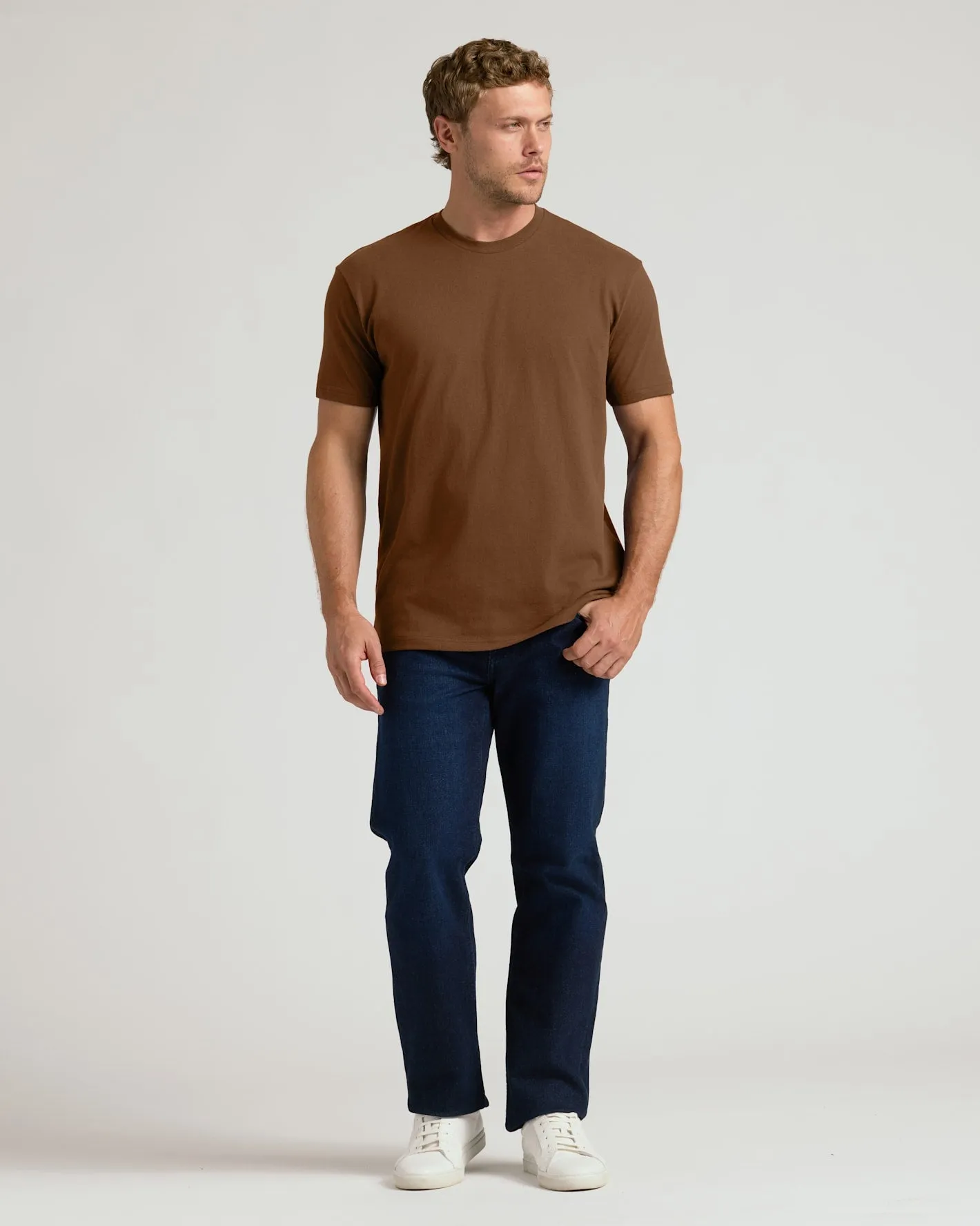 Sepiawood Classic Crew Neck sold by True Classic product image thumbnail 4