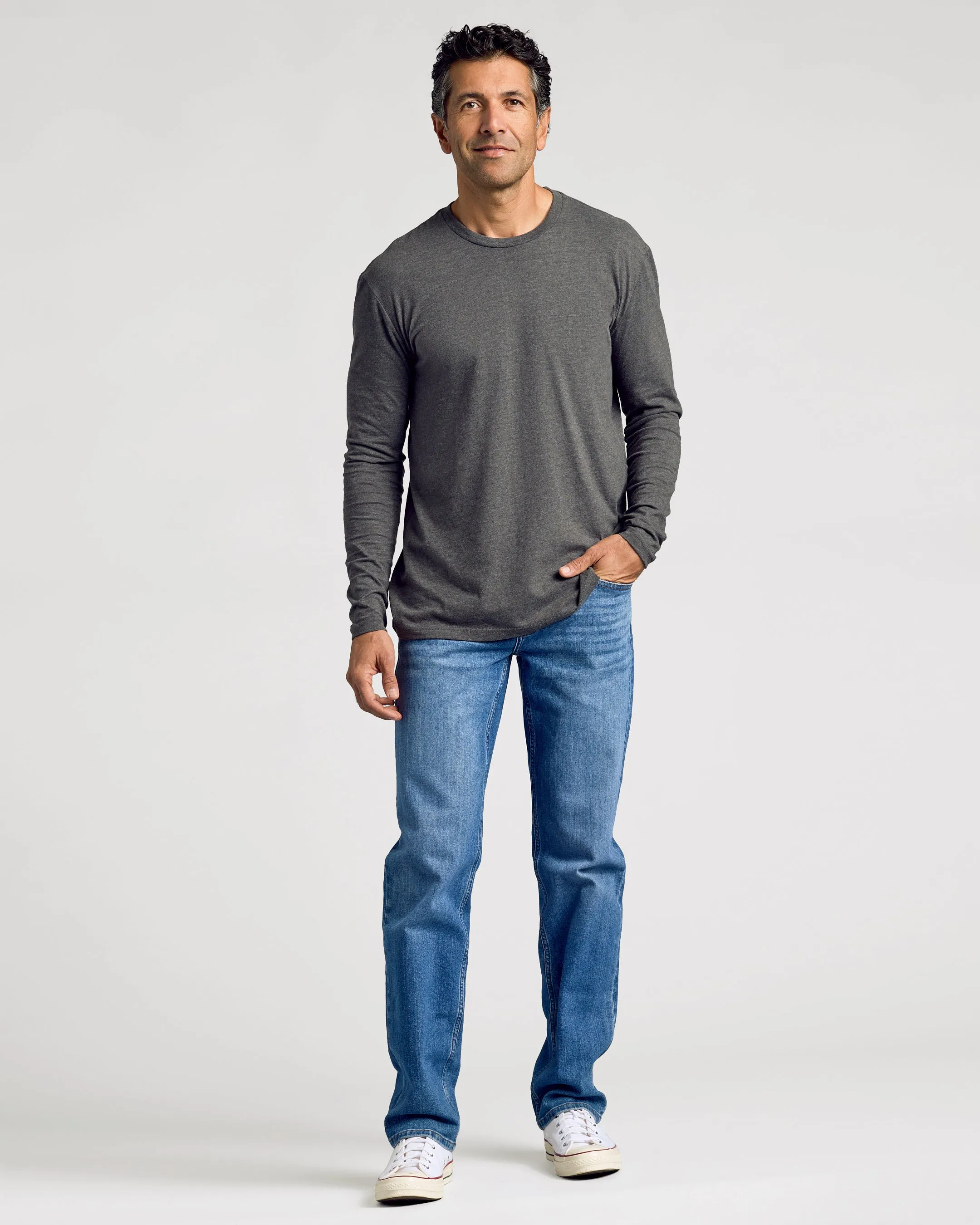 Heathers Classic Long Sleeve 3-Pack sold by True Classic product image thumbnail 4