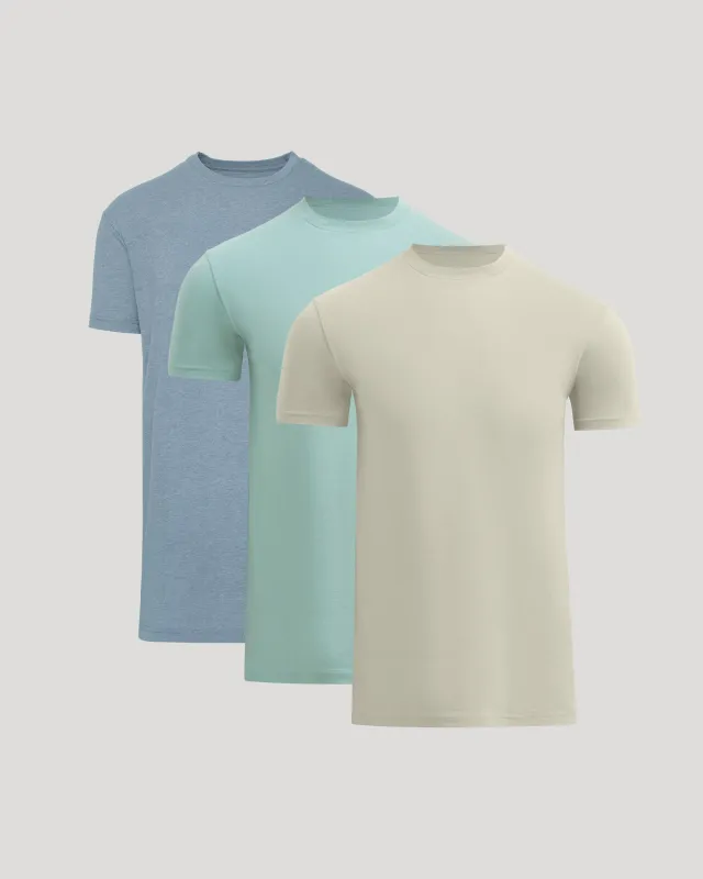 Classic Tall Straight Hem Crew Neck T-Shirt 3-Pack sold by True Classic