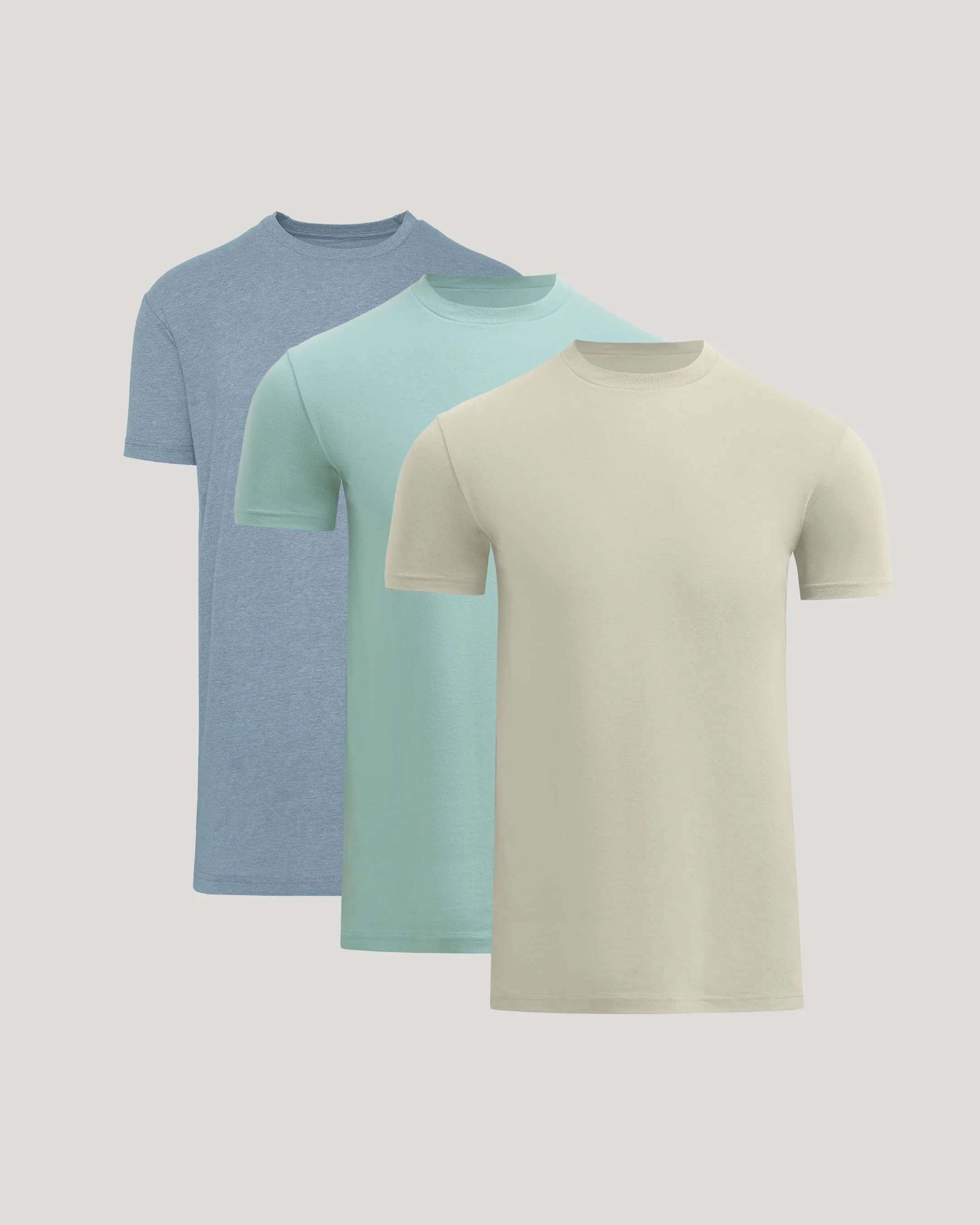 Classic Tall Straight Hem Crew Neck T-Shirt 3-Pack sold by True Classic