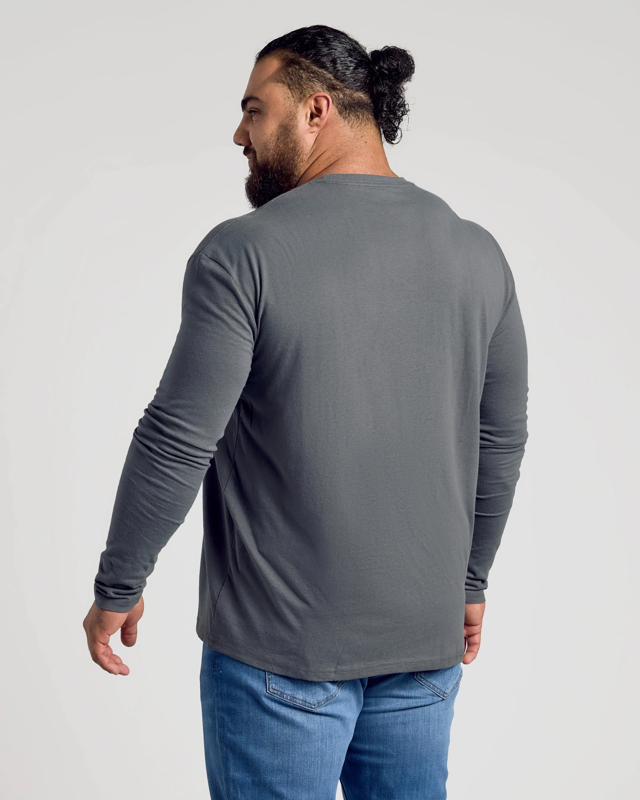 Seasonal Classic Long Sleeve Henley 6-Pack sold by True Classic product image thumbnail 3
