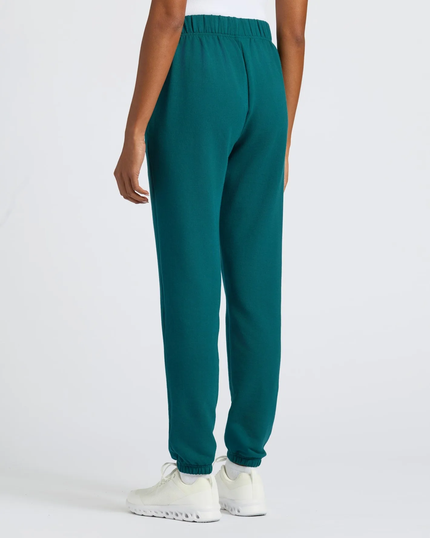Womens Deep Emerald Relaxed Joggers sold by True Classic product image thumbnail 3