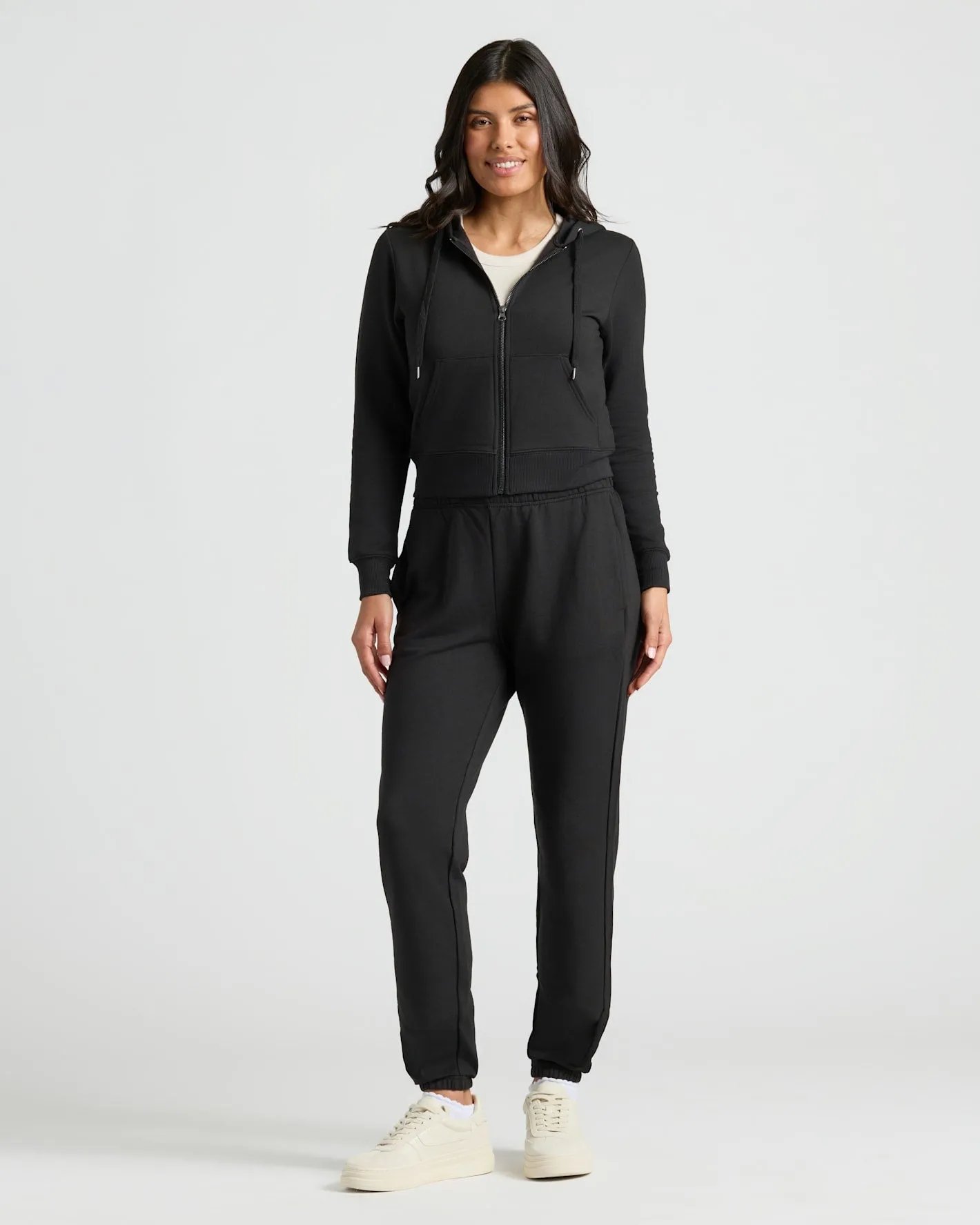 Womens Black Relaxed Joggers sold by True Classic product image thumbnail 3