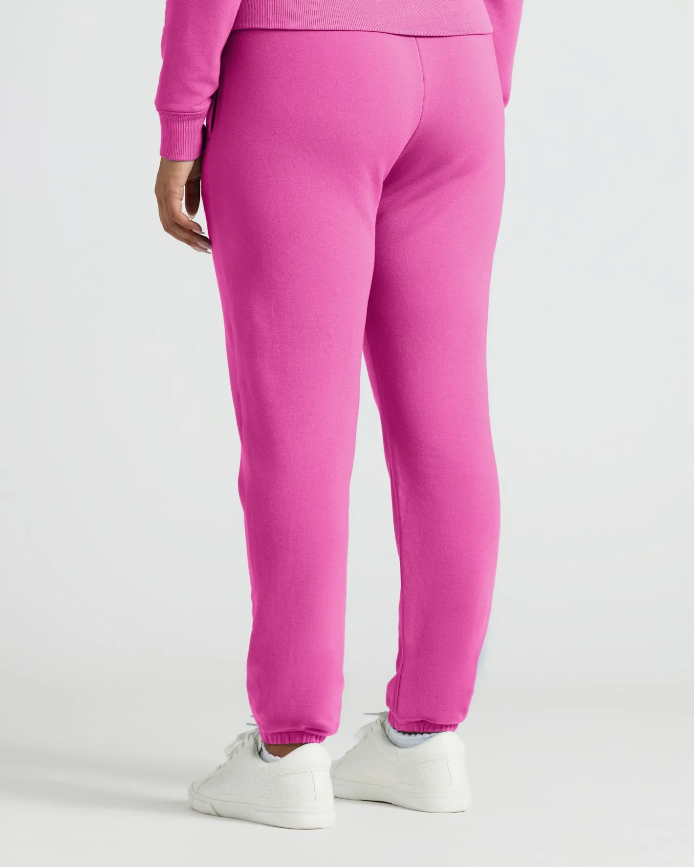 Womens Electric Fuchsia Relaxed Joggers sold by True Classic product image thumbnail 3