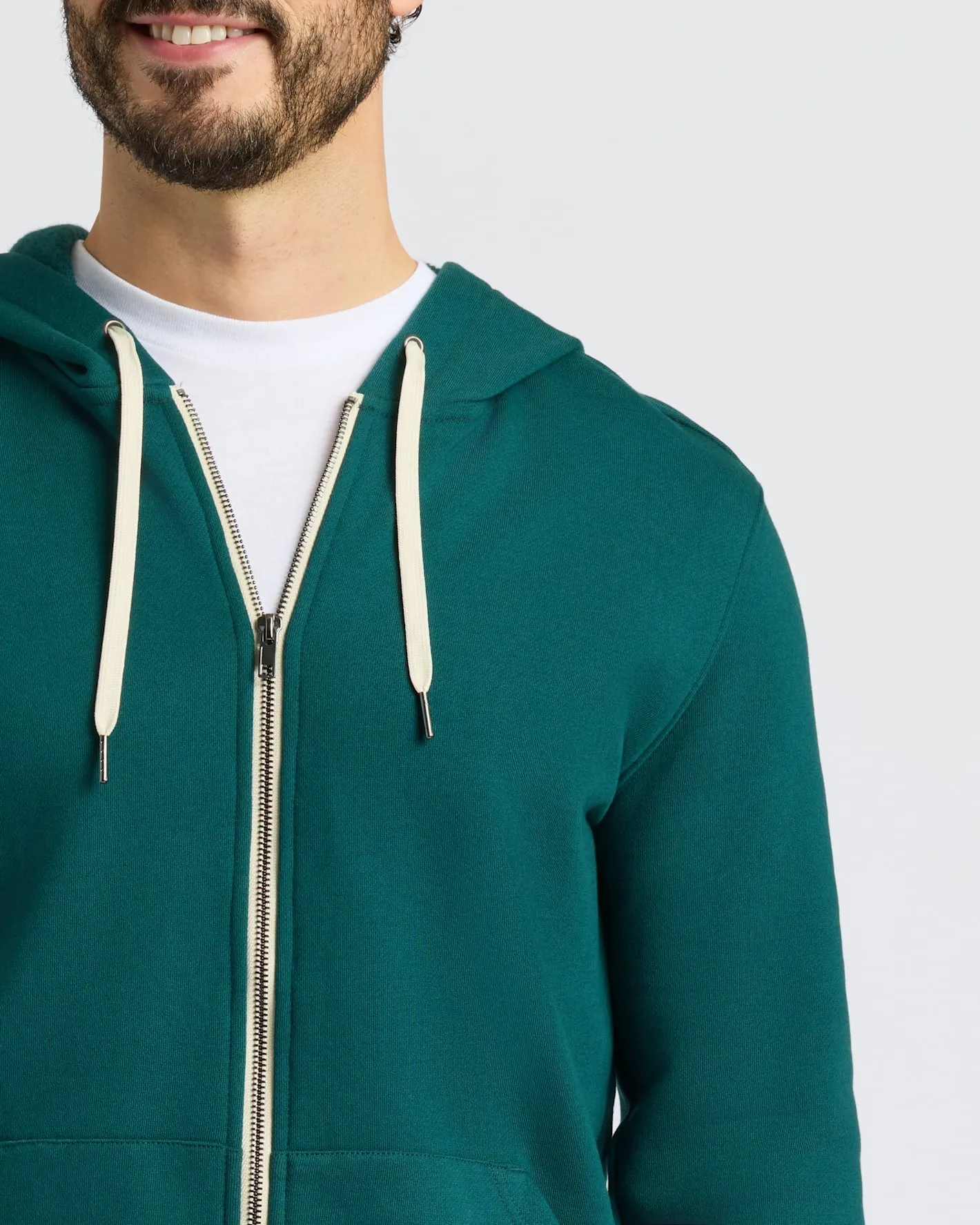 Deep Emerald Full Zip Fleece Hoodie & Jogger 2-Pack sold by True Classic product image thumbnail 5