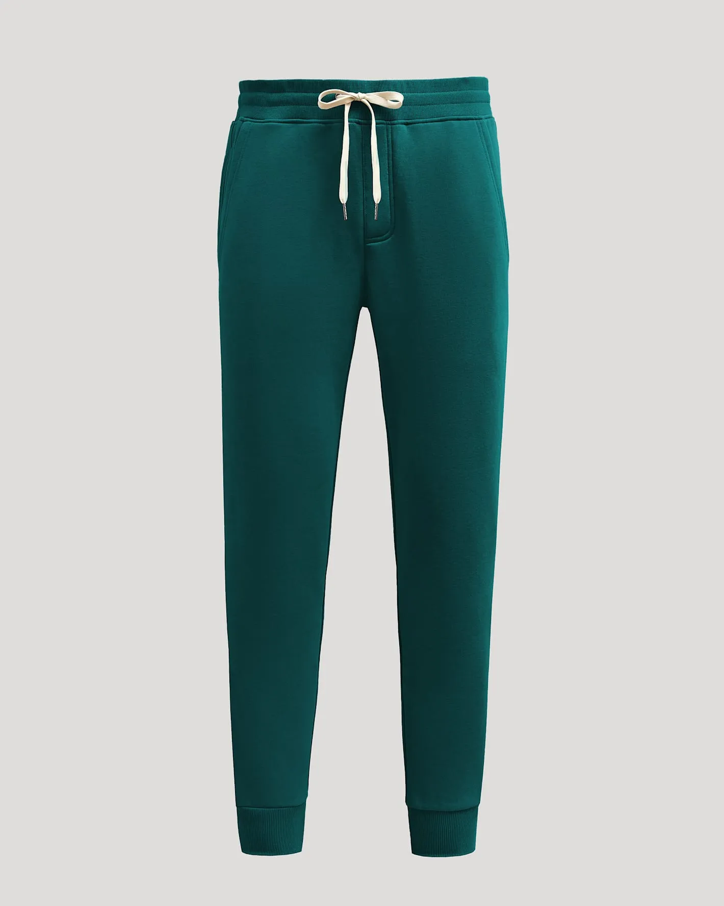 Deep Emerald Fleece French Terry Joggers sold by True Classic product image thumbnail 2
