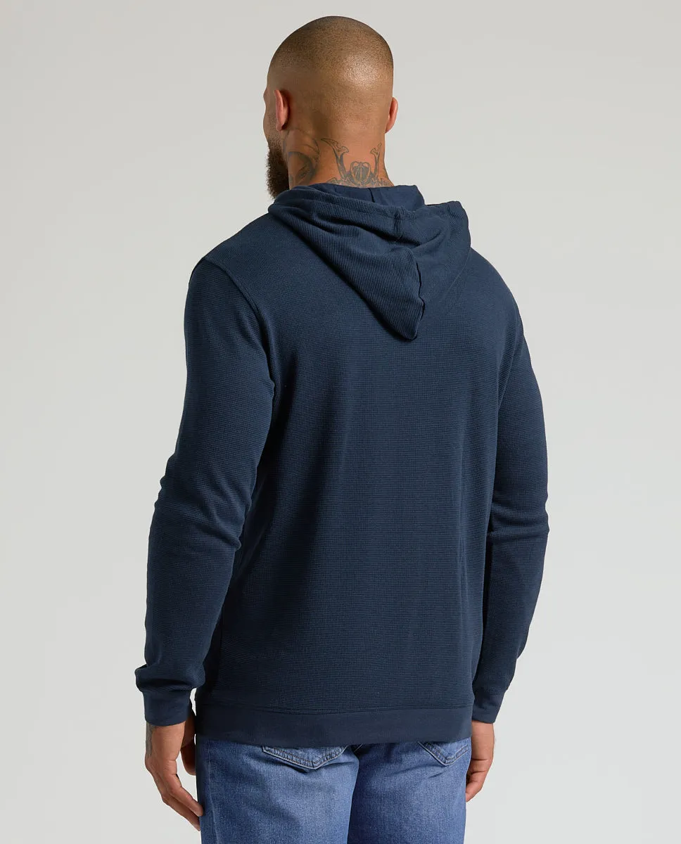 Heather Gray & Navy Waffle Hoodie 2-Pack sold by True Classic product image thumbnail 3