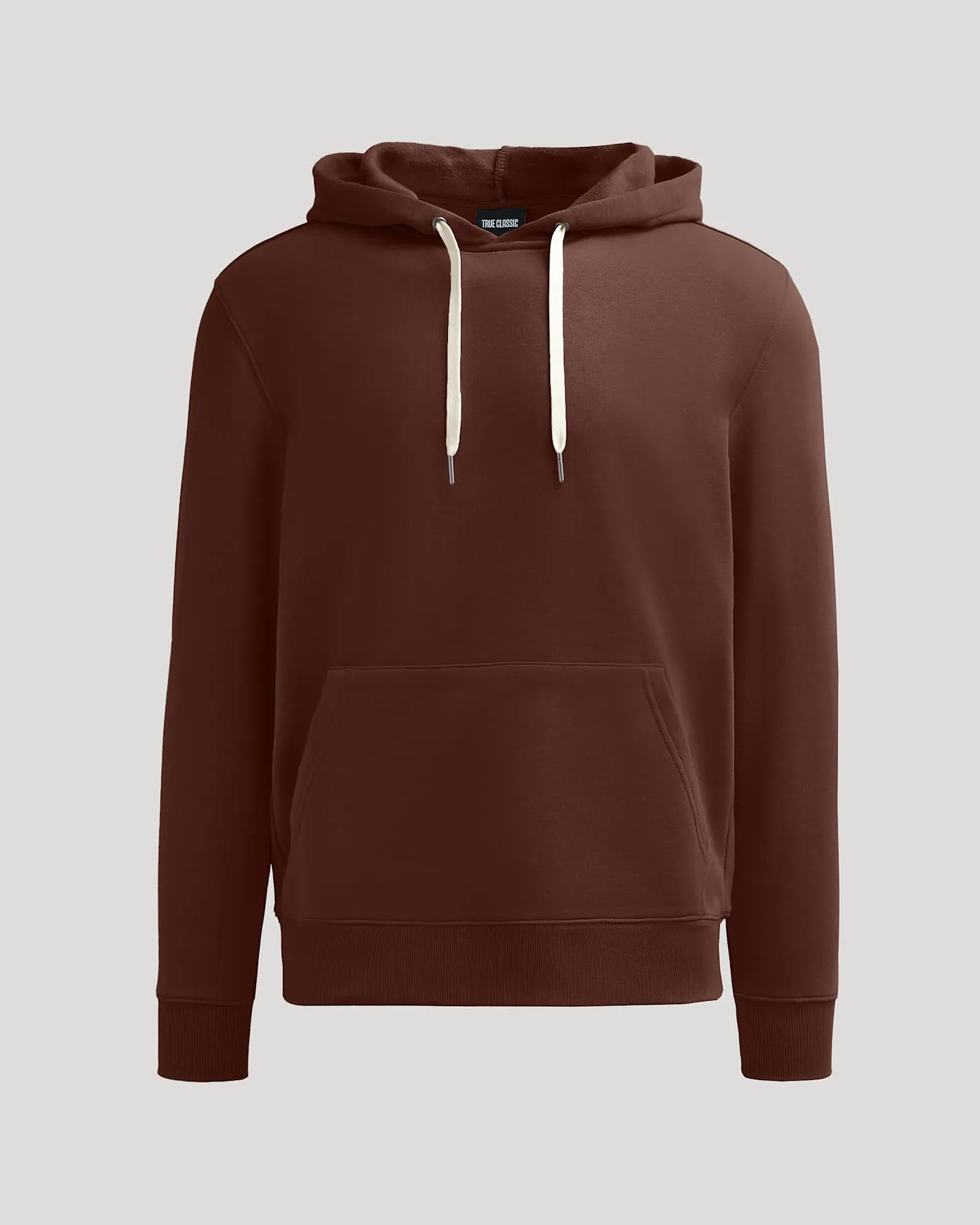 Carob Fleece French Terry Pullover Hoodie sold by True Classic product image thumbnail 2