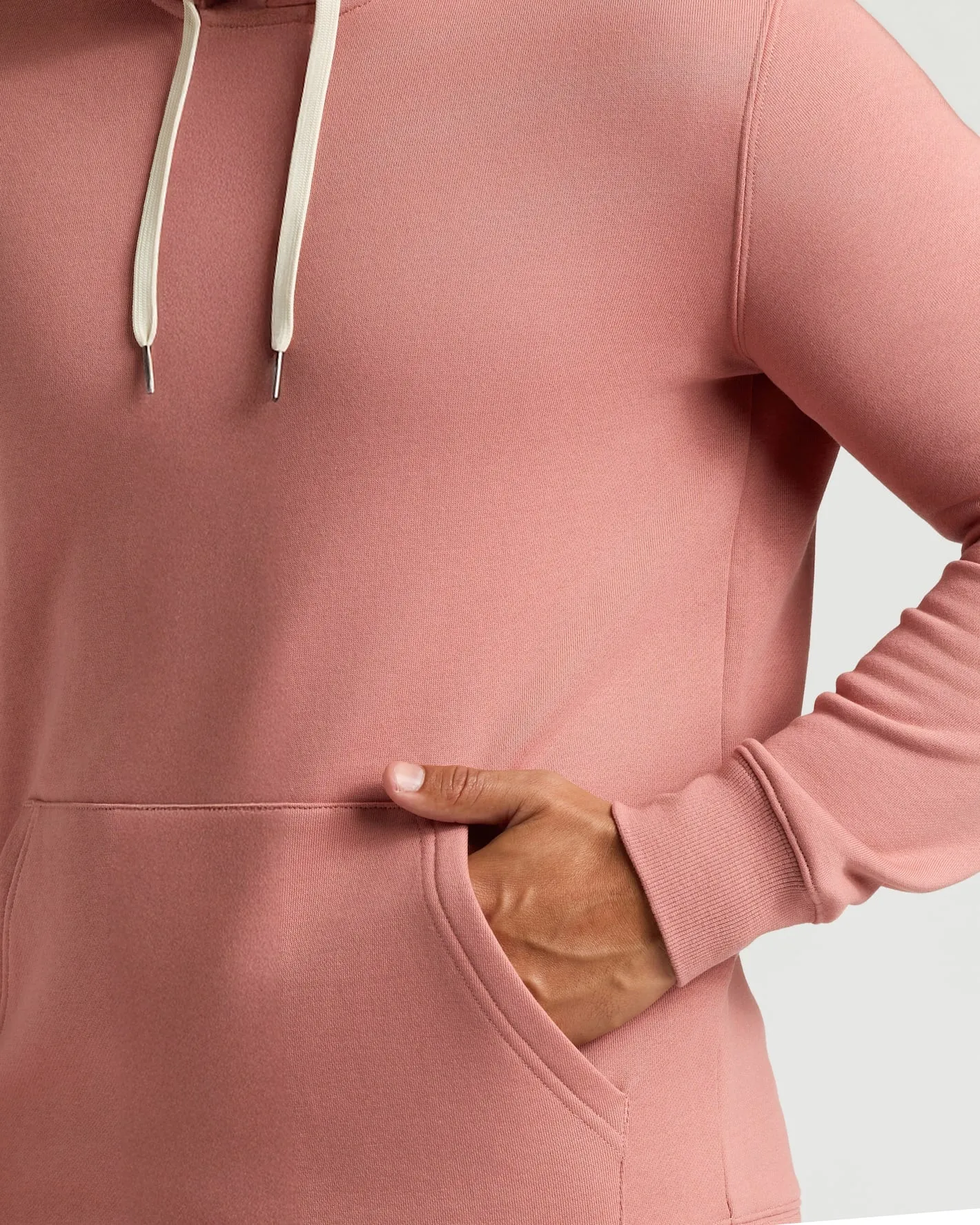Rose Fleece French Terry Pullover Hoodie sold by True Classic product image thumbnail 5