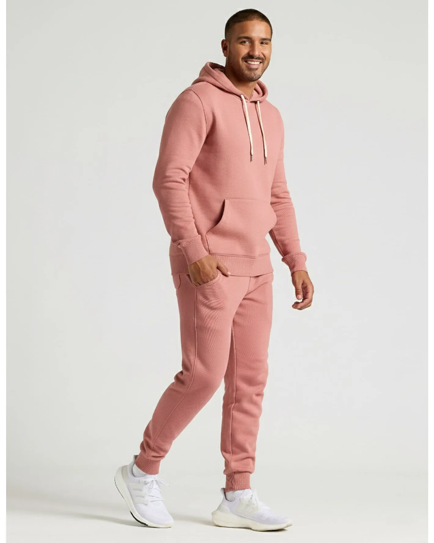 Rose Fleece French Terry Pullover Hoodie sold by True Classic product image thumbnail 3