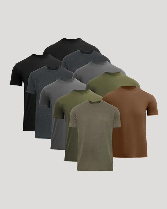 Woodland Shades Crew Neck 10-Pack sold by True Classic