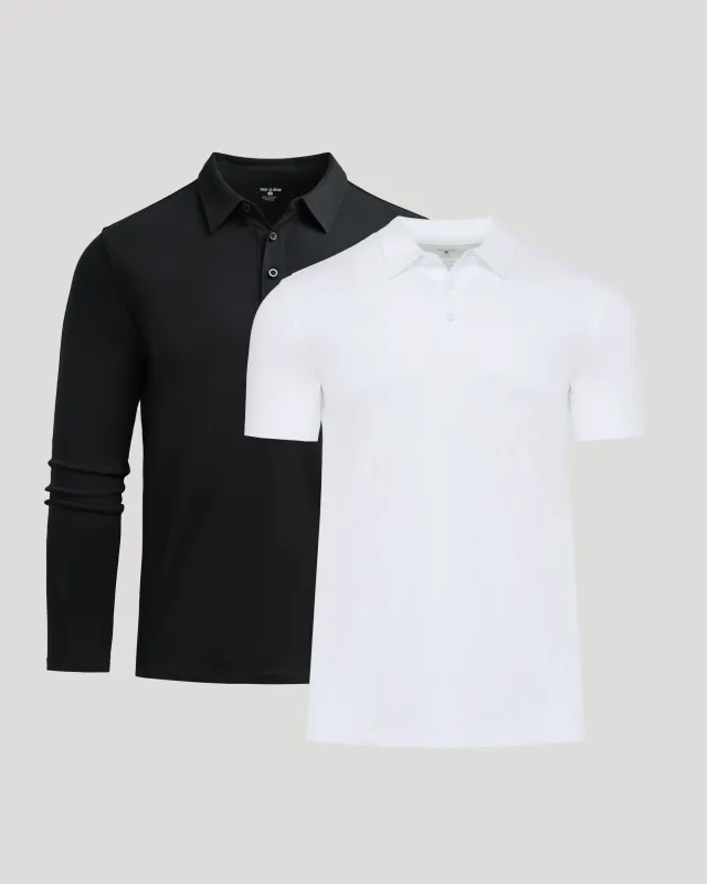 Pima Polos Variety 2-Pack sold by True Classic