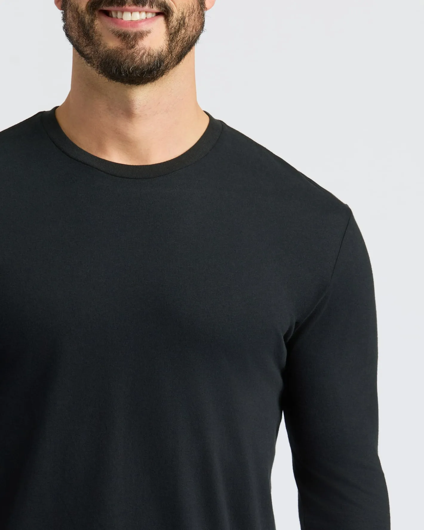 Black Classic Long Sleeve Crew Neck 10-Pack sold by True Classic product image thumbnail 5