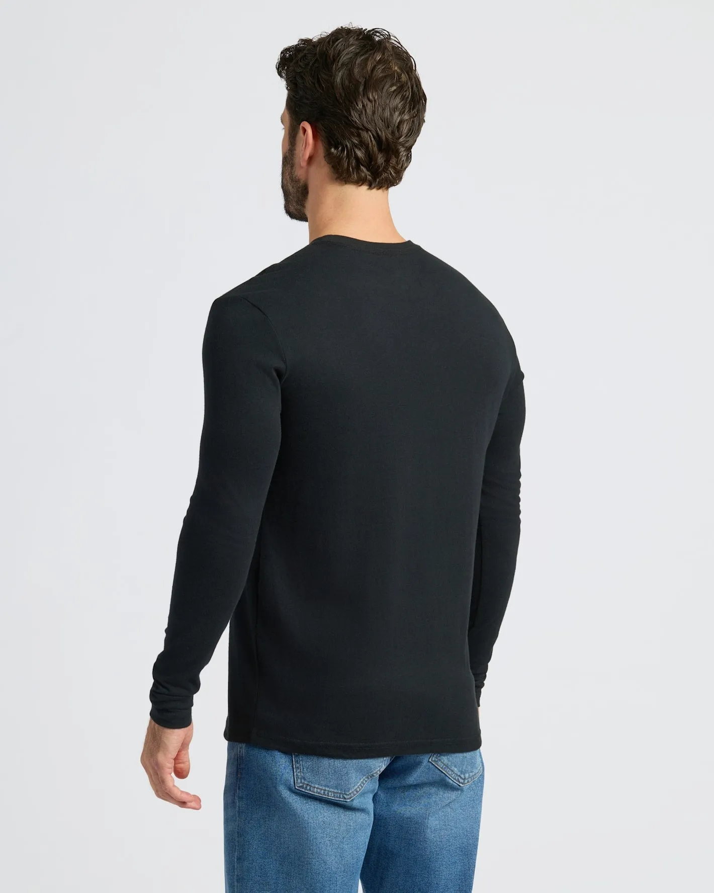 Black Classic Long Sleeve Crew Neck 10-Pack sold by True Classic product image thumbnail 3