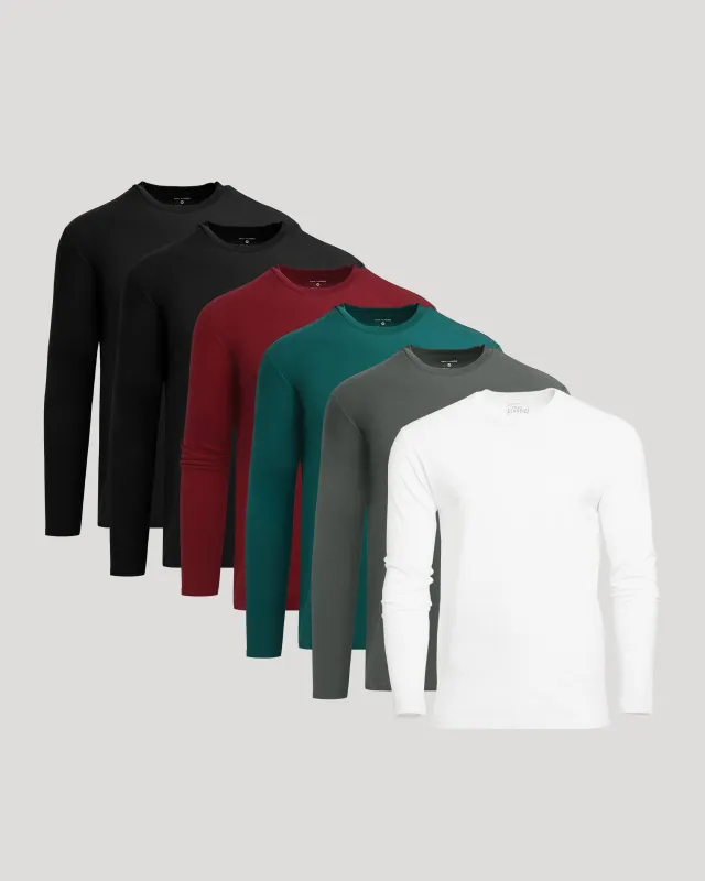 Classic Long Sleeve Crew Neck 6-Pack sold by True Classic