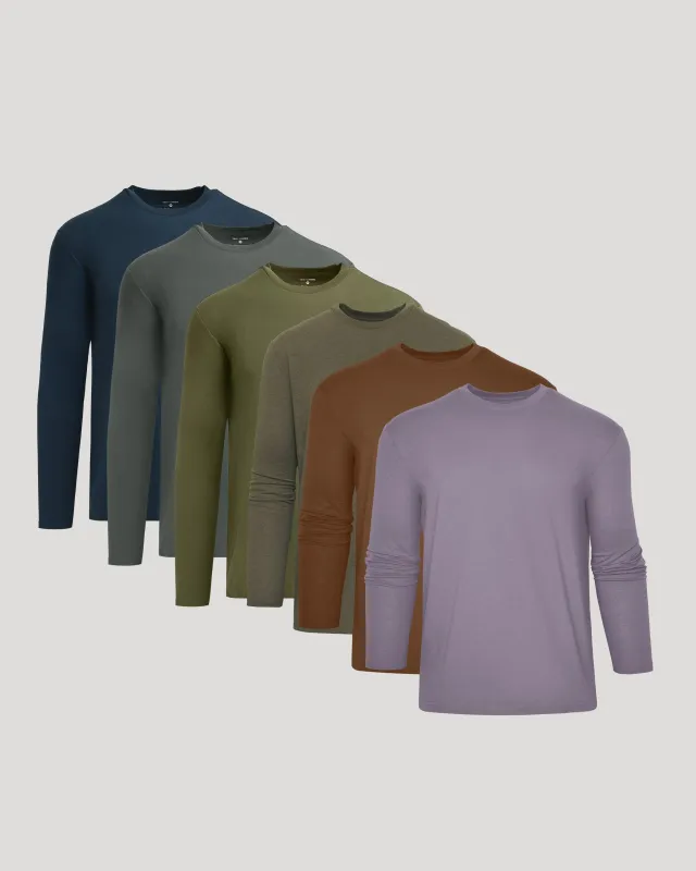 Classic Long Sleeve Crew Neck 6-Pack sold by True Classic
