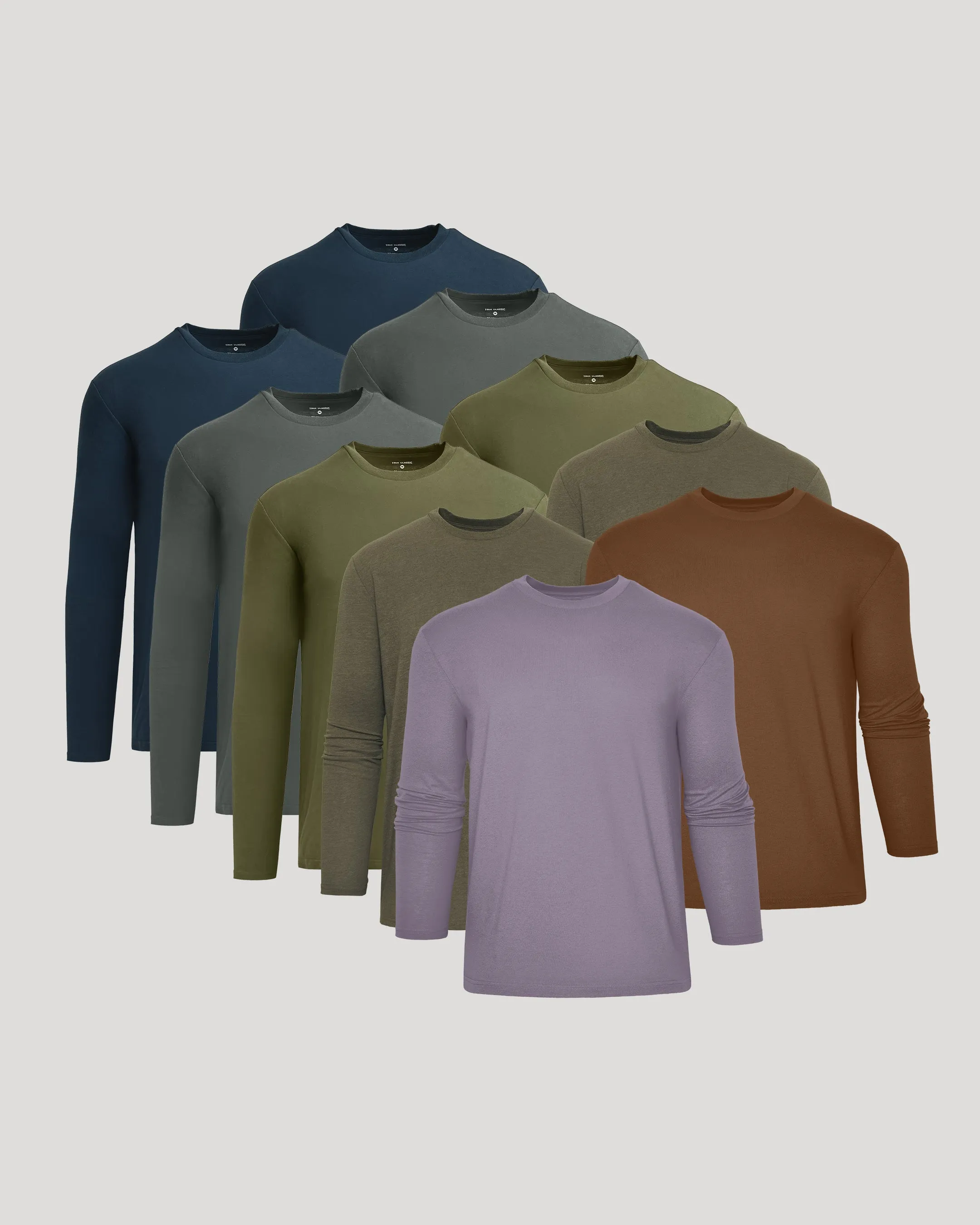 Classic Long Sleeve Crew Neck 10-Pack sold by True Classic