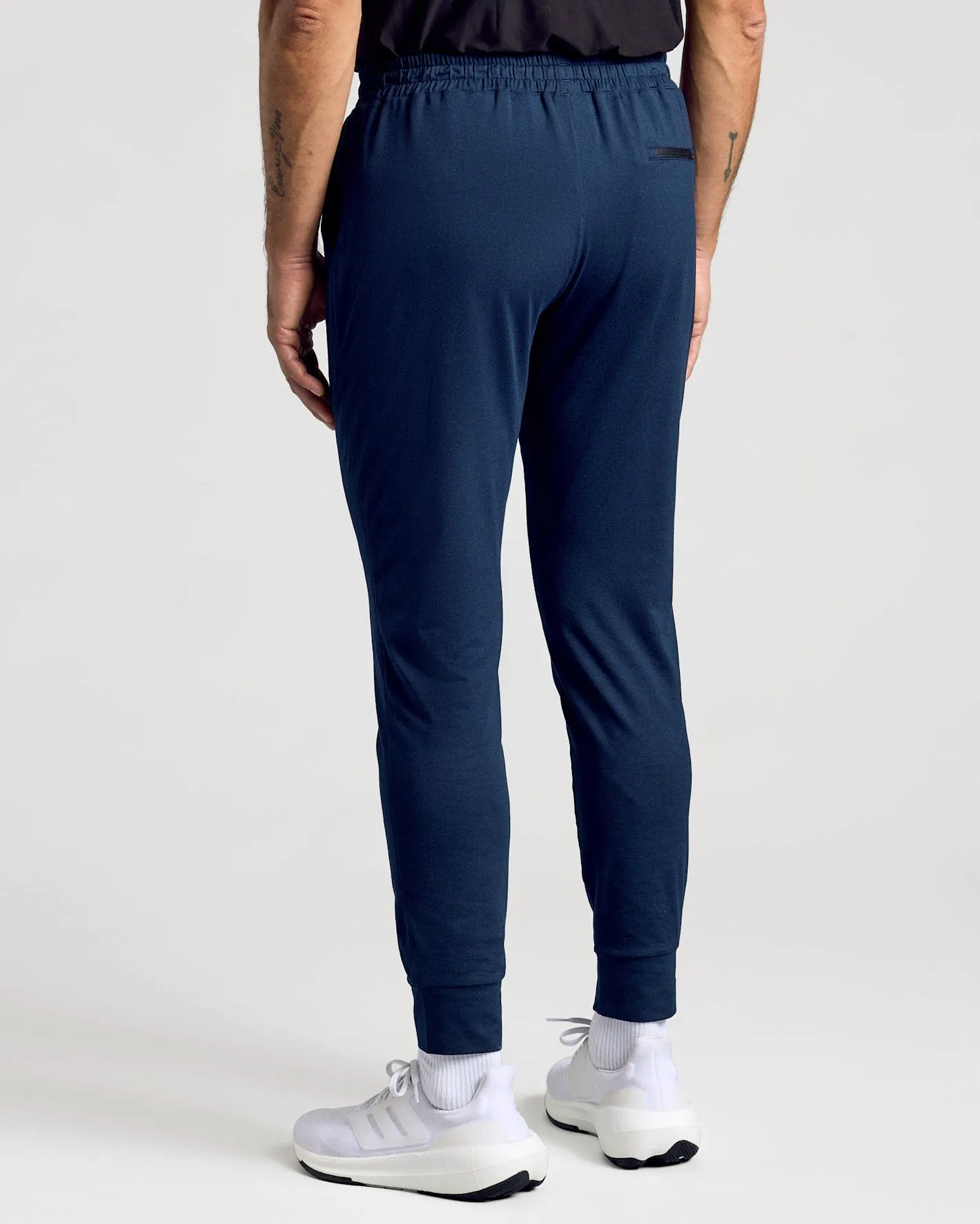 Black & Dark Heather Navy Active Jogger 2-Pack sold by True Classic product image thumbnail 4