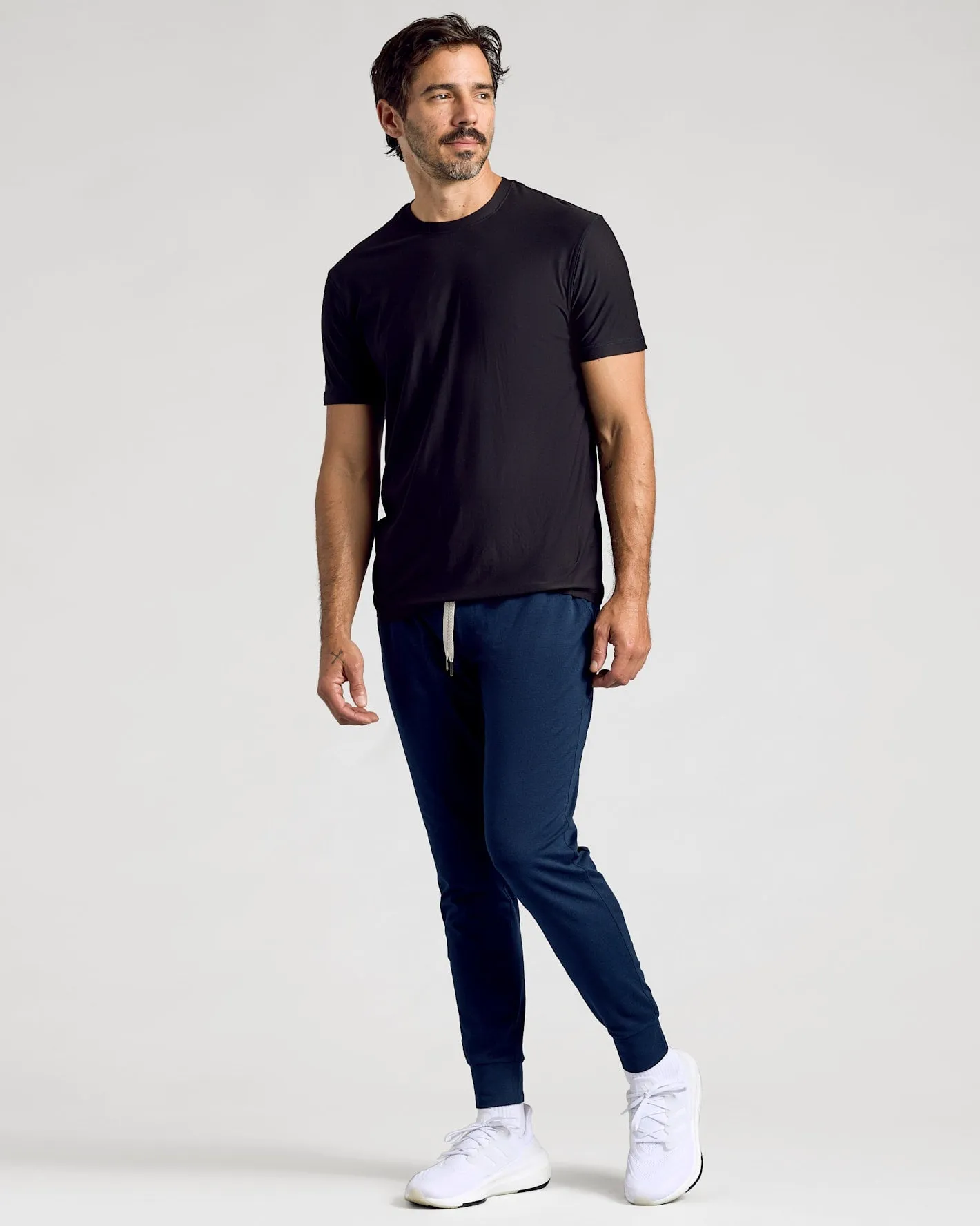 Black & Dark Heather Navy Active Jogger 2-Pack sold by True Classic product image thumbnail 3