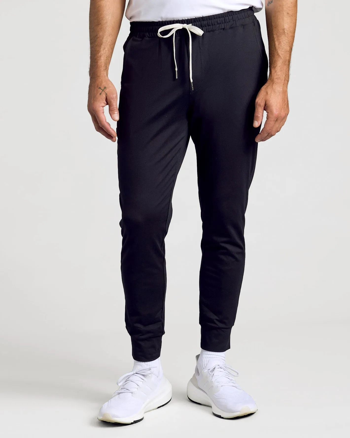 Black & Dark Heather Navy Active Jogger 2-Pack sold by True Classic product image thumbnail 5