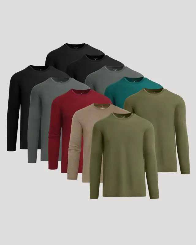 Classic Long Sleeve Crew Neck 10-Pack sold by True Classic