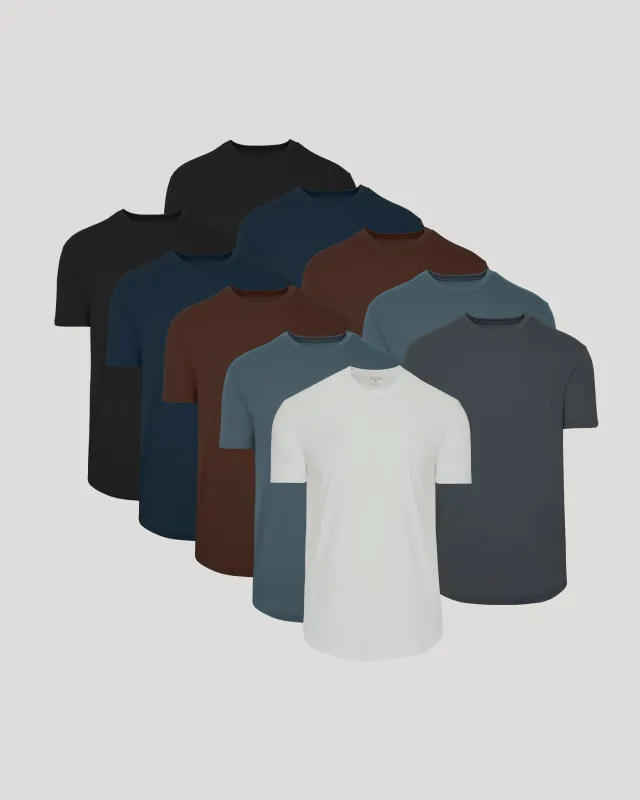 Classic Curved Hem Crew Neck 10-Pack sold by True Classic