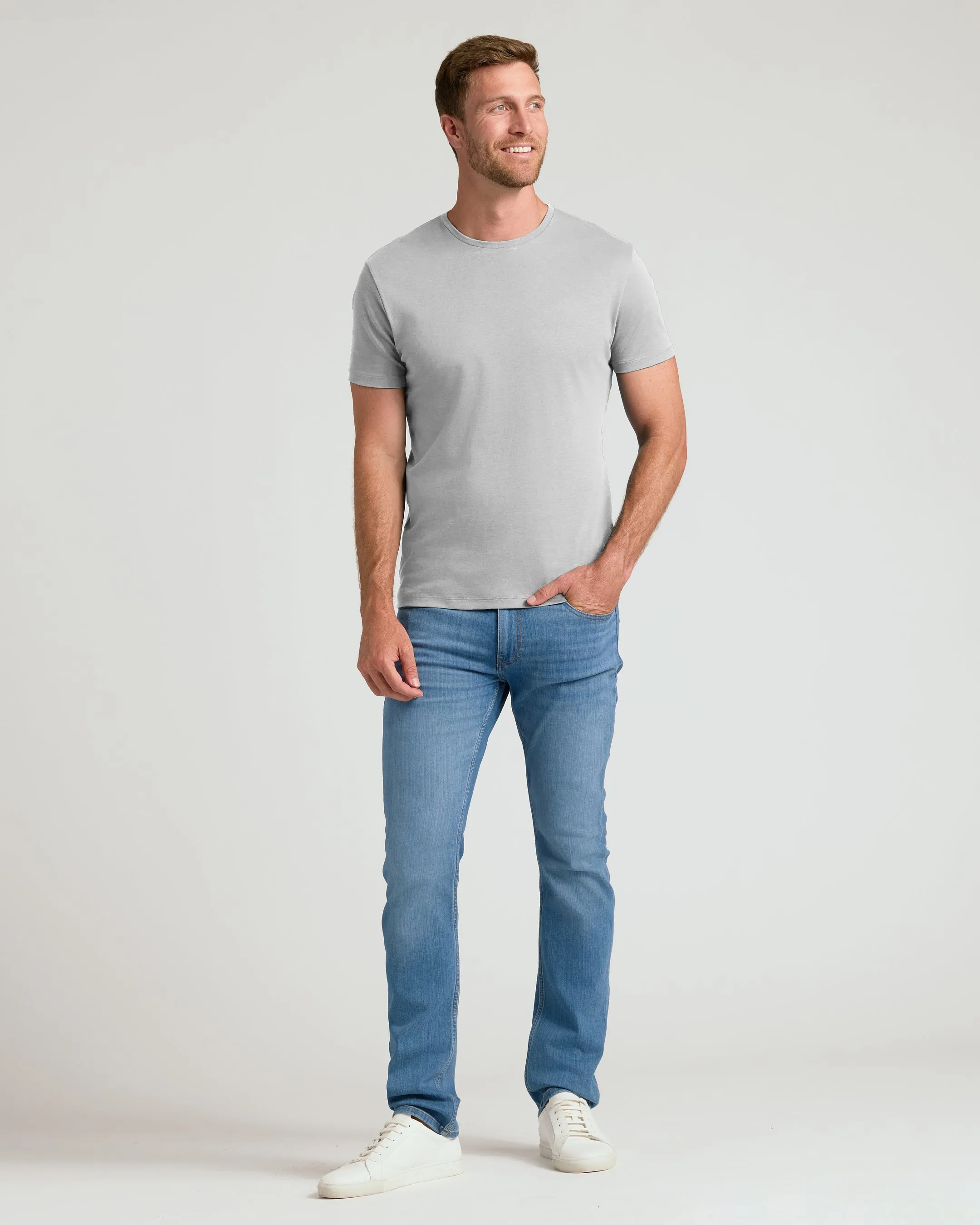 Premium Pima Crew 4-Pack sold by True Classic product image thumbnail 2