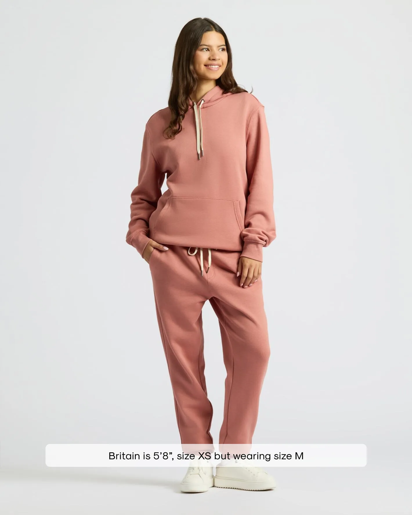 Womens Rose Fleece French Terry Pullover Hoodie sold by True Classic product image thumbnail 2