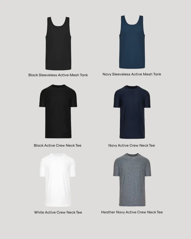 Variety Activewear 6-Pack sold by True Classic