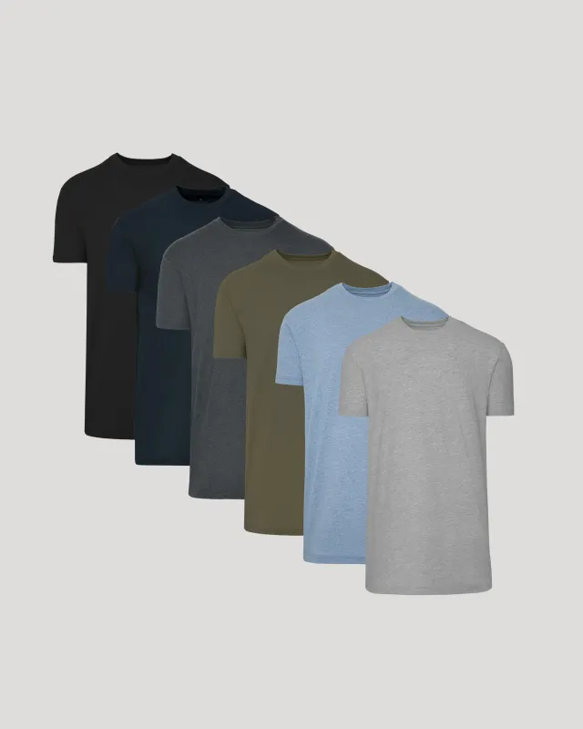 Tall Straight Hem T-Shirt 6-Pack sold by True Classic