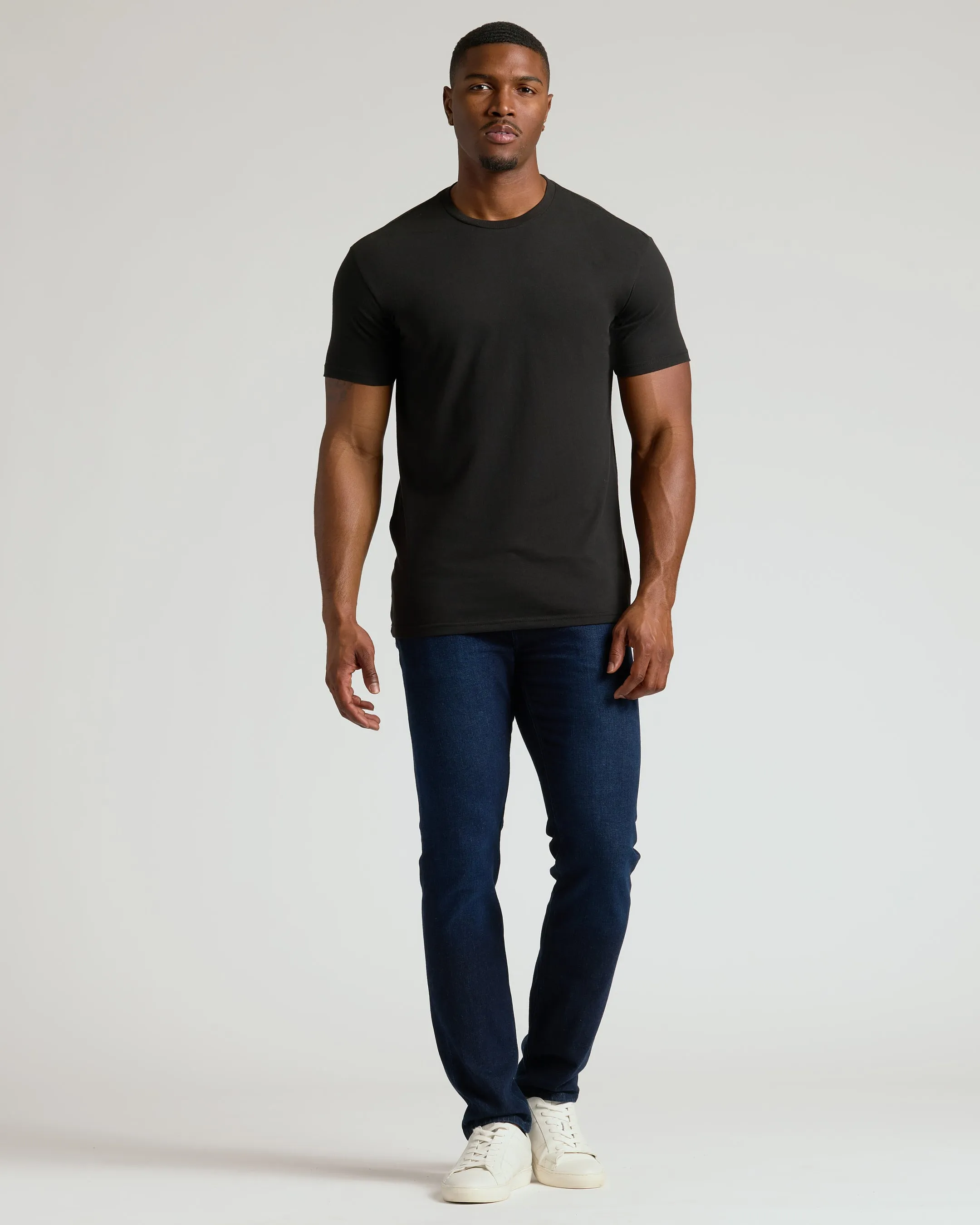 Straight Hem Crew Neck T-Shirt 10-Pack sold by True Classic product image thumbnail 3