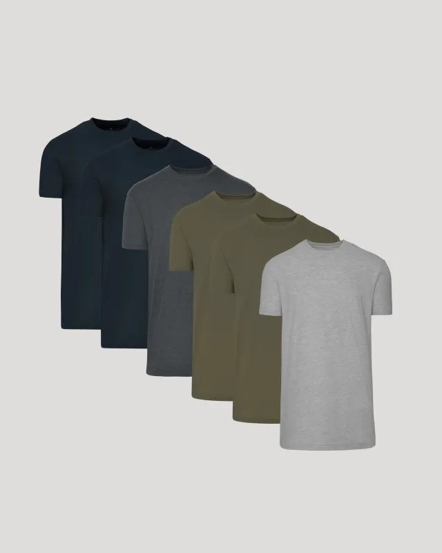 Tall Straight Hem T-Shirt 6-Pack sold by True Classic
