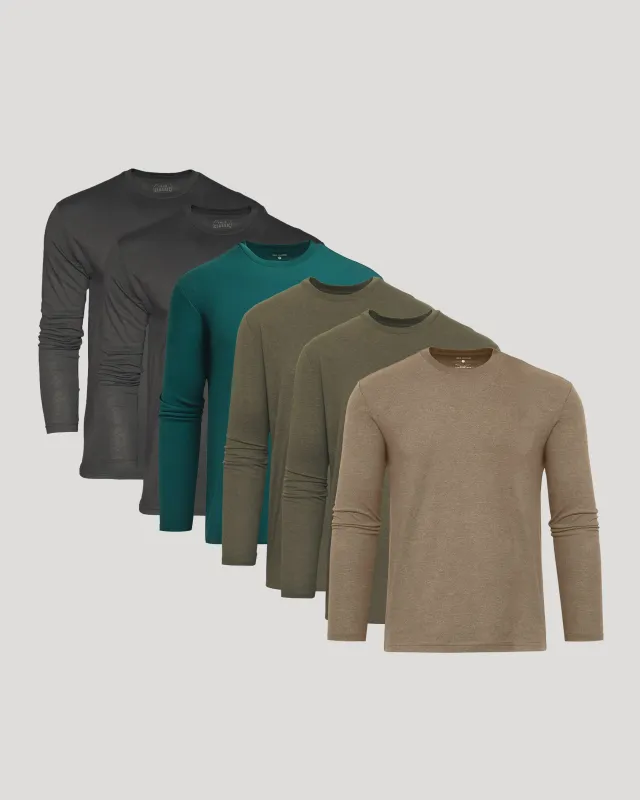 Classic Long Sleeve Crew Neck 6-Pack sold by True Classic