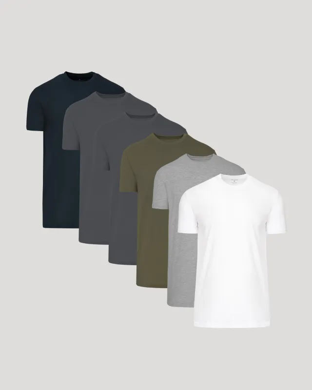 Staple Tall Straight Hem T-Shirt 6-Pack sold by True Classic