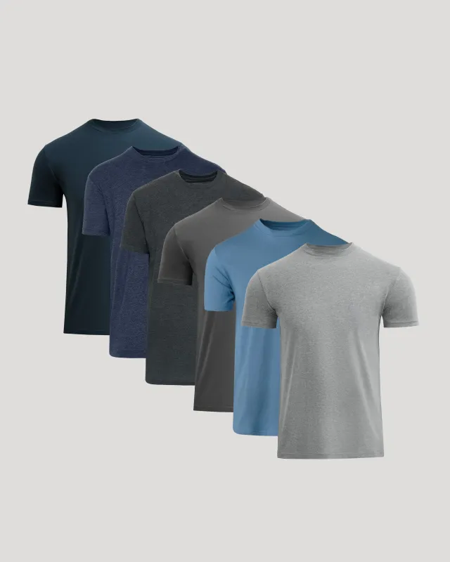 Woodland Shades Crew Neck 6-Pack sold by True Classic