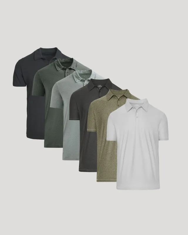 Variety Polos 6-Pack sold by True Classic