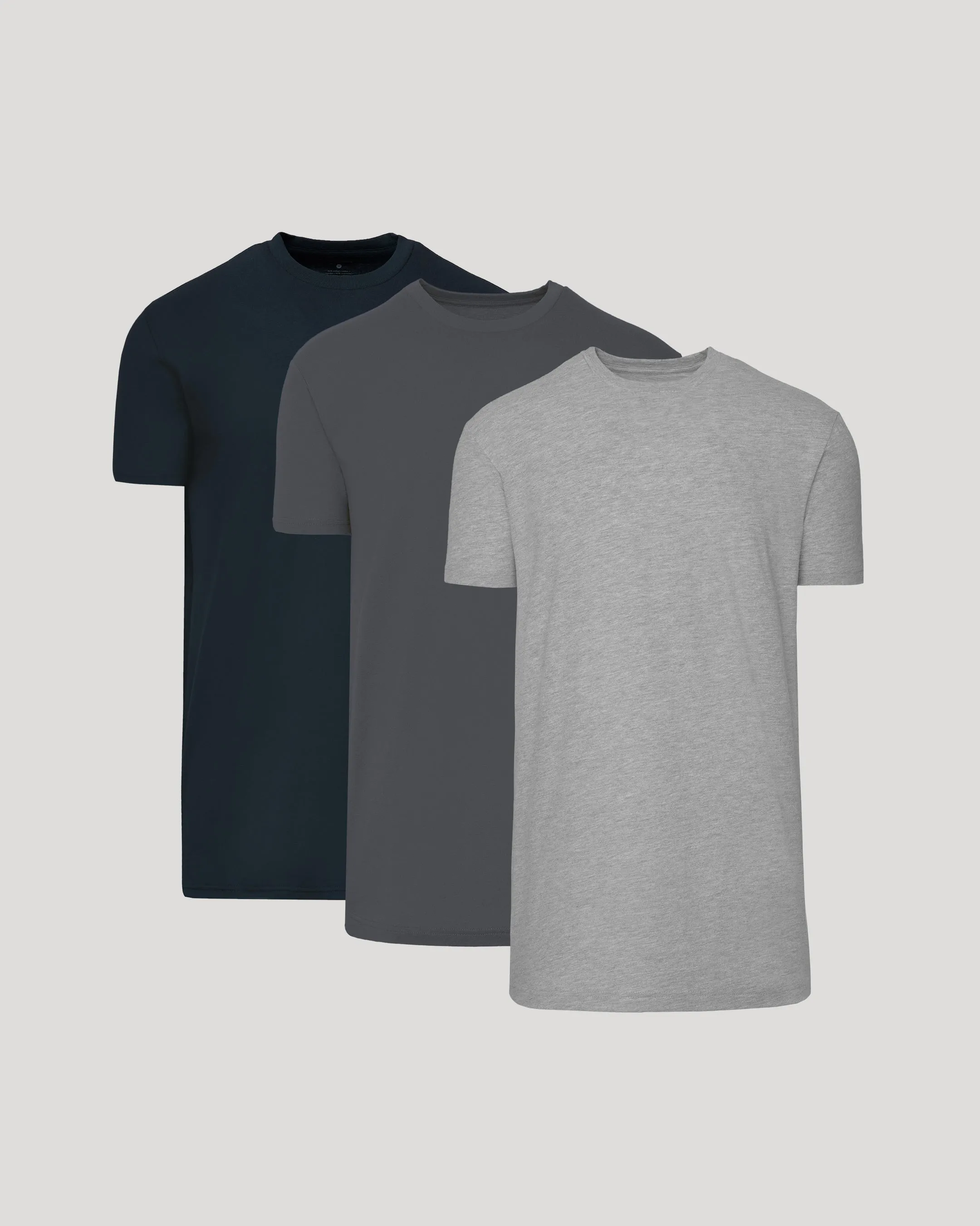 Classic Tall Straight Hem Crew Neck T-Shirt 3-Pack sold by True Classic